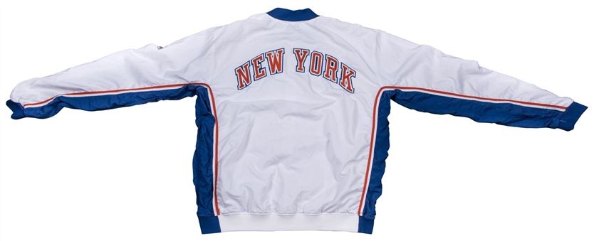 1993-94 Patrick Ewing Game Used New York Knicks Warm-Up Jacket 